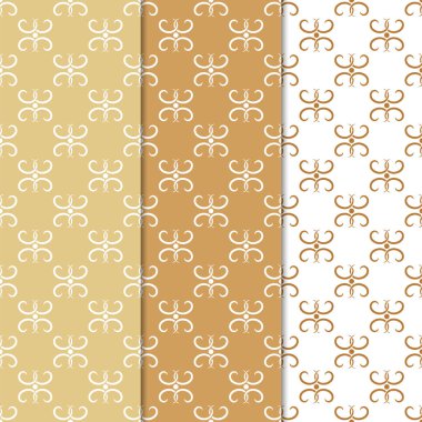 Dikişsiz desen duvar kağıtları veya Tekstil için. Soyut baskı ile renkli arka planlar