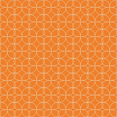 Turuncu geometrik seamless modeli web, Tekstil ve duvar kağıtları için