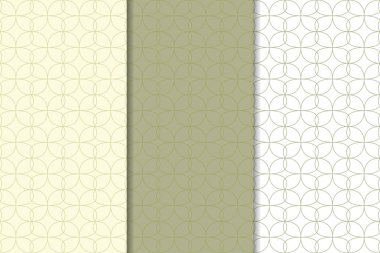 Zeytin yeşili ve beyaz geometrik dikey Dikişsiz desen web, Tekstil ve duvar kağıtları için