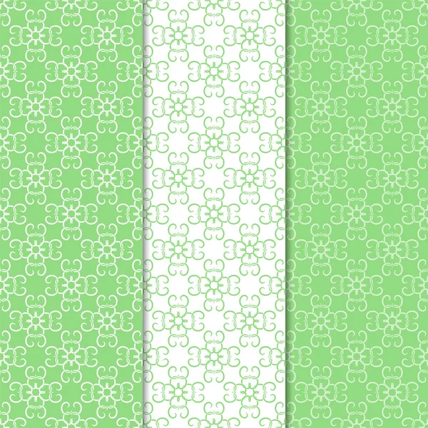 Nahtlose Muster Für Tapeten Oder Textilien Farbige Hintergründe Mit Abstraktem — Stockvektor