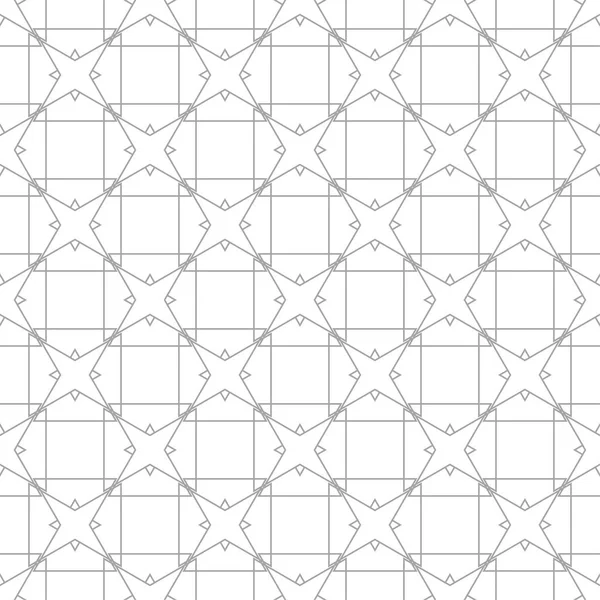 Gray Geometric Design White Background Seamless Pattern Web Textile Wallpapers — Stock Vector