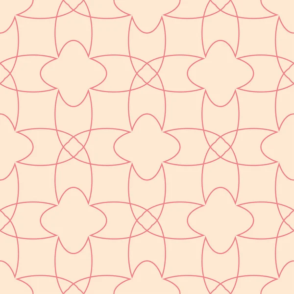 Geometrik süsleme. Kırmızı ve bej seamless modeli web, Tekstil ve duvar kağıtları için