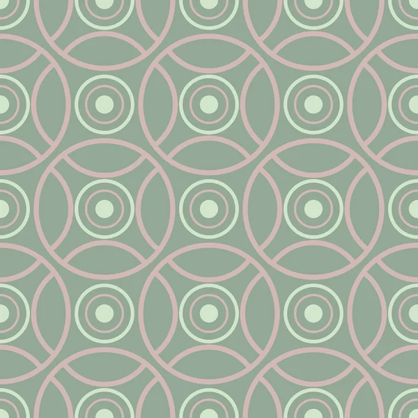 Geometrik seamless modeli. Zeytin yeşili arka plan duvar kağıtları, Tekstil ve kumaş için soluk pembe elemanları ile