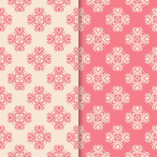 Pembe seamless modeli ile çiçek arka planlar. Duvar kağıtları ve Tekstil için tasarımlar