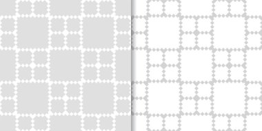 Web, Tekstil ve duvar kağıtları için ışık gri geometrik Dikişsiz desen