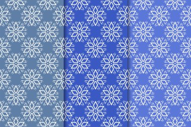 Çiçek süsler kümesi. Mavi dikey Dikişsiz desen. Duvar kağıdı arka plan