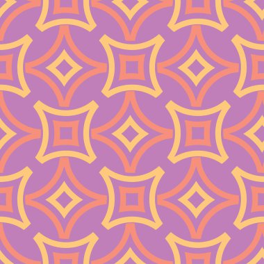 Geometrik seamless modeli. Parlak renkli menekşe arka plan duvar kağıtları, Tekstil ve kumaş için