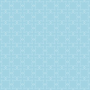 Hafif mavi geometrik tasarım. Web, Tekstil ve duvar kağıtları için seamless modeli