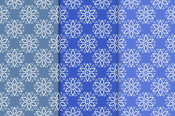 Çiçek süsler kümesi. Mavi dikey Dikişsiz desen. Duvar kağıdı arka plan