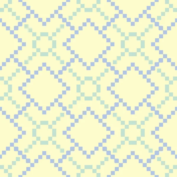 Beige Gekleurde Geometrische Naadloze Patroon Bleke Achtergrond Voor Behang Textiel — Stockvector