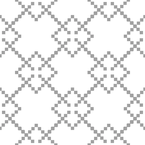 Светло Серый Геометрический Отпечаток Бесшовный Узор Веб Текстиля Обоев — стоковый вектор