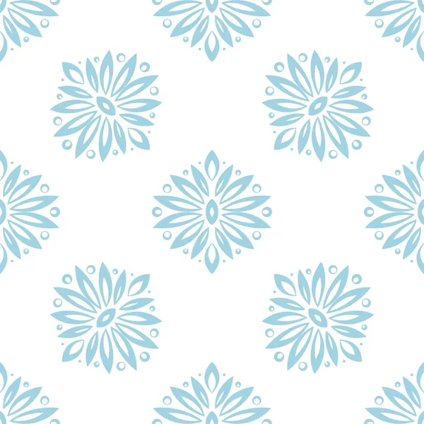 Lacivert seamless modeli ile çiçek arka plan. Duvar kağıtları ve tekstil tasarım