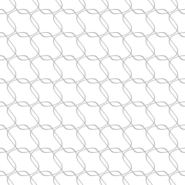 Серый Геометрический Дизайн Белом Фоне Бесшовный Узор Веб Текстиля Обоев — стоковый вектор