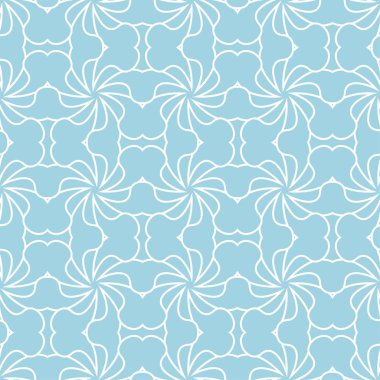 Lacivert ve beyaz geometrik seamless modeli web, Tekstil ve duvar kağıtları için