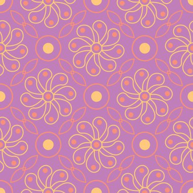 Çiçek seamless modeli. Renkli arka plan duvar kağıtları, Tekstil ve kumaş için