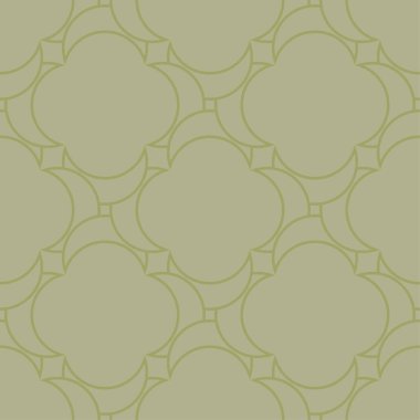 Zeytin yeşili geometrik süsleme. Web, Tekstil ve duvar kağıtları için seamless modeli