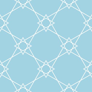 Geometrik süsleme. Lacivert ve beyaz seamless modeli web, Tekstil ve duvar kağıtları için