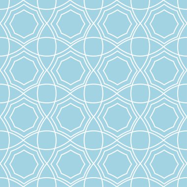 Lacivert ve beyaz geometrik süsleme. Web, Tekstil ve duvar kağıtları için seamless modeli