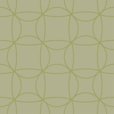 Geometrik süsleme. Zeytin yeşili seamless modeli web, Tekstil ve duvar kağıtları için
