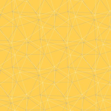Geometrik seamless modeli. Sarı arka plan duvar kağıtları, Tekstil ve kumaş için