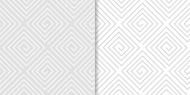 Web, Tekstil ve duvar kağıtları için ışık gri geometrik Dikişsiz desen