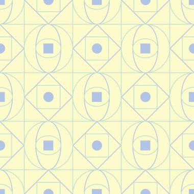 Bej renkli geometrik seamless modeli. Soluk arka plan duvar kağıtları, Tekstil ve kumaş için