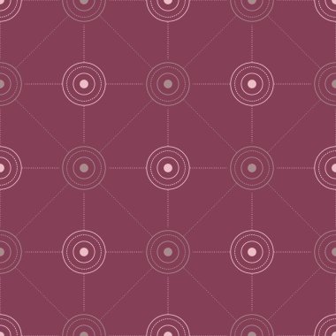 Geometrik seamless modeli. Mor kırmızı arka plan duvar kağıtları, Tekstil ve kumaş için