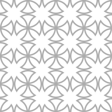 Geometrik gri ve beyaz seamless modeli Özet. Arka plan için duvar kağıdı, tekstil