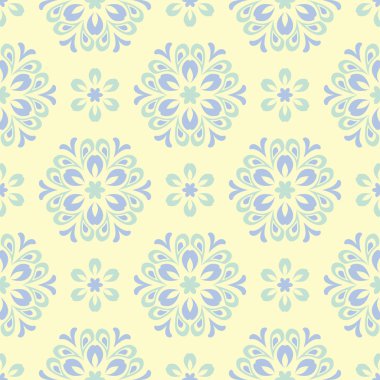 Çiçek bej renkli kesintisiz arka. Duvar kağıtları ve Tekstil için