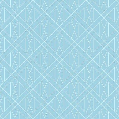 Geometrik süsleme. Hafif mavi seamless modeli web, Tekstil ve duvar kağıtları için