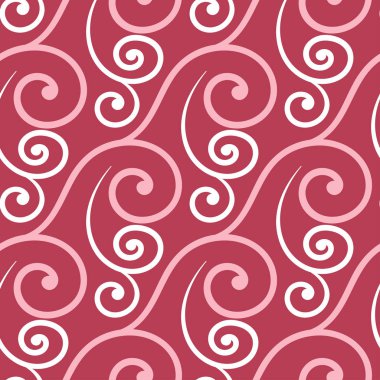 Geometrik kırmızı seamless modeli. Renkli arka plan duvar kağıtları, Tekstil ve kumaş için