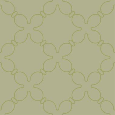 Zeytin yeşili geometrik yazdır. Web, Tekstil ve duvar kağıtları için seamless modeli