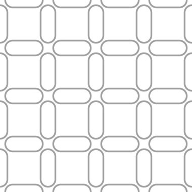 Işık gri geometrik süsleme. Web, Tekstil ve duvar kağıtları için seamless modeli