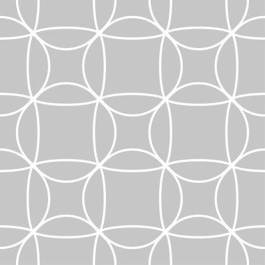 Geometrik süsleme. Işık gri seamless modeli web, Tekstil ve duvar kağıtları için