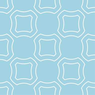 Lacivert ve beyaz geometrik süsleme. Web, Tekstil ve duvar kağıtları için seamless modeli