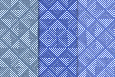 Mavi geometrik dikey Dikişsiz desen web, Tekstil ve duvar kağıtları için