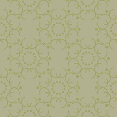 Zeytin yeşili geometrik seamless modeli web, Tekstil ve duvar kağıtları için