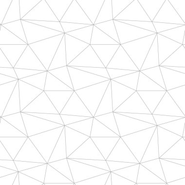 Poligonal ışık gri geometrik süsleme. Web, Tekstil ve duvar kağıtları için seamless modeli