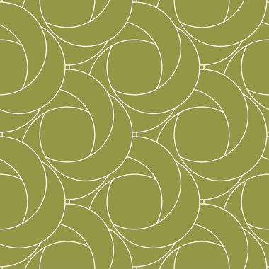 Geometrik süsleme. Zeytin yeşili ve beyaz seamless modeli web, Tekstil ve duvar kağıtları için