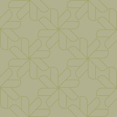 Zeytin yeşili geometrik süsleme. Web, Tekstil ve duvar kağıtları için seamless modeli