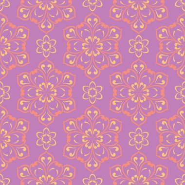 Çiçek seamless modeli. Renkli arka plan duvar kağıtları, Tekstil ve kumaş için