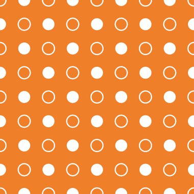 Turuncu geometrik süsleme. Web, Tekstil ve duvar kağıtları için seamless modeli