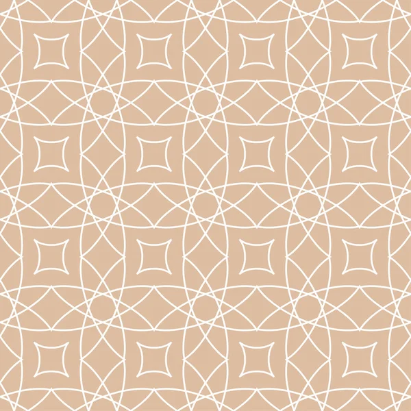 Bej ve beyaz geometrik süsleme. Web, Tekstil ve duvar kağıtları için seamless modeli