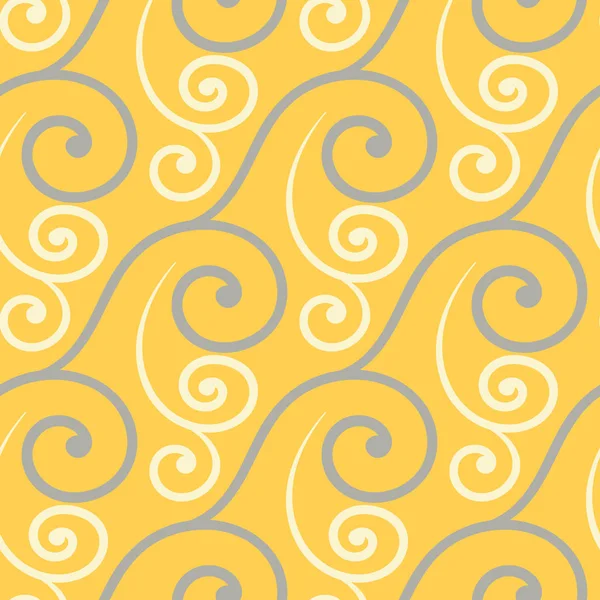 Sarı geometrik arka plan. Parlak Dikişsiz desen duvar kağıtları, Tekstil ve kumaş için