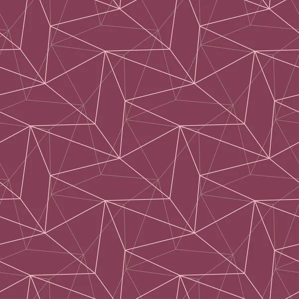 Poligonal mor kırmızı geometrik sorunsuz arka plan. Karanlık koyu kırmızı arka plan duvar kağıtları, Tekstil ve kumaş için