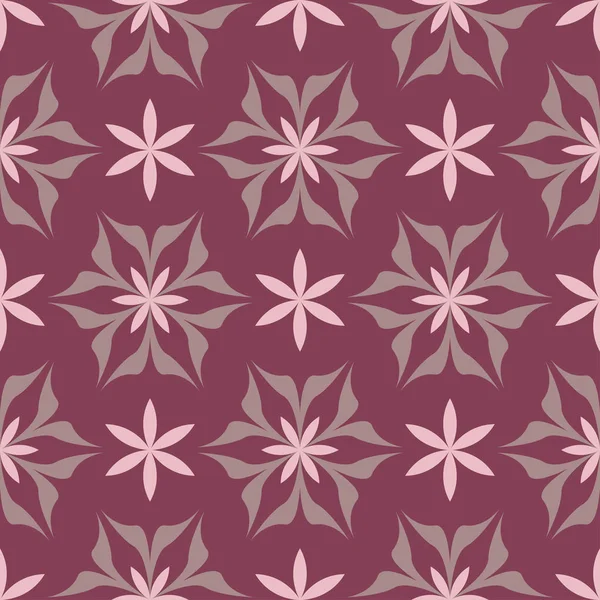 Sorunsuz arka plan. Çiçek mor kırmızı desenli duvar kağıtları, Tekstil ve kumaş için