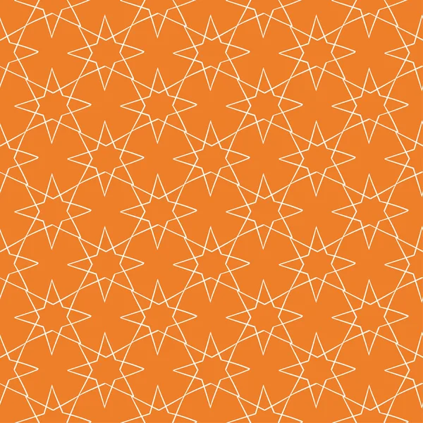 Turuncu geometrik süsleme. Web, Tekstil ve duvar kağıtları için seamless modeli