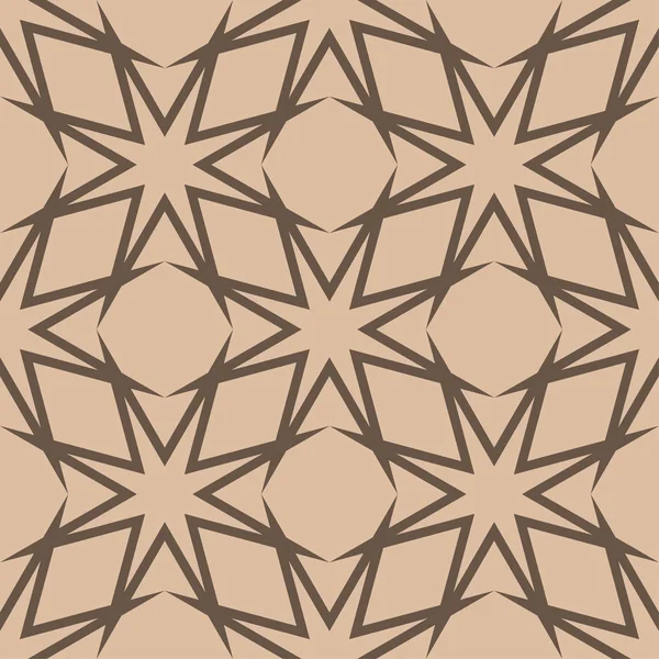 Bej ve kahverengi geometrik seamless modeli web, Tekstil ve duvar kağıtları için