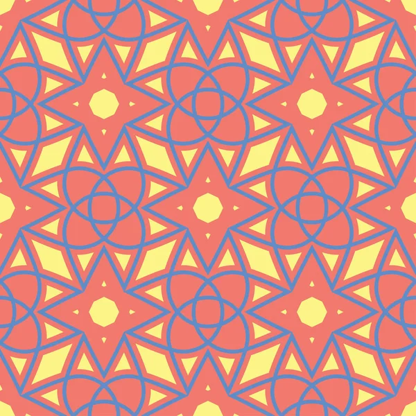 Geometrik renkli kesintisiz arka plan. Parlak turuncu arka plan duvar kağıtları, Tekstil ve kumaş için öğelerinde