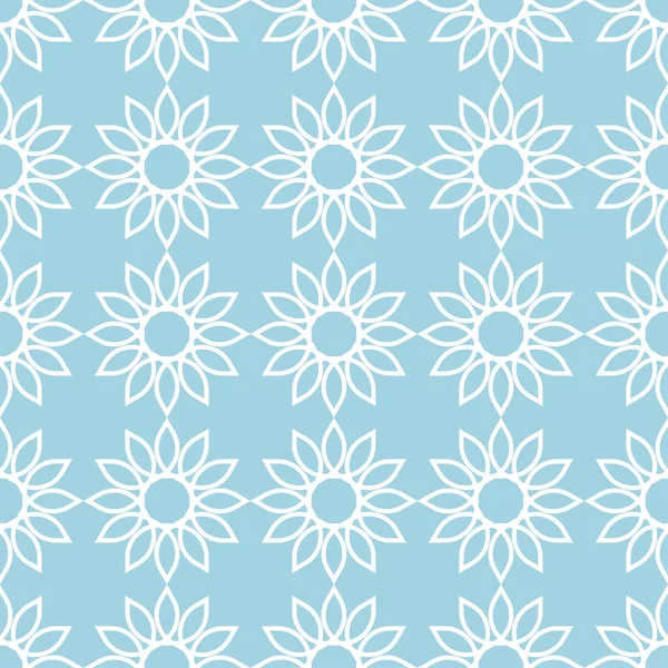 Lacivert ve beyaz geometrik süsleme. Web, Tekstil ve duvar kağıtları için seamless modeli